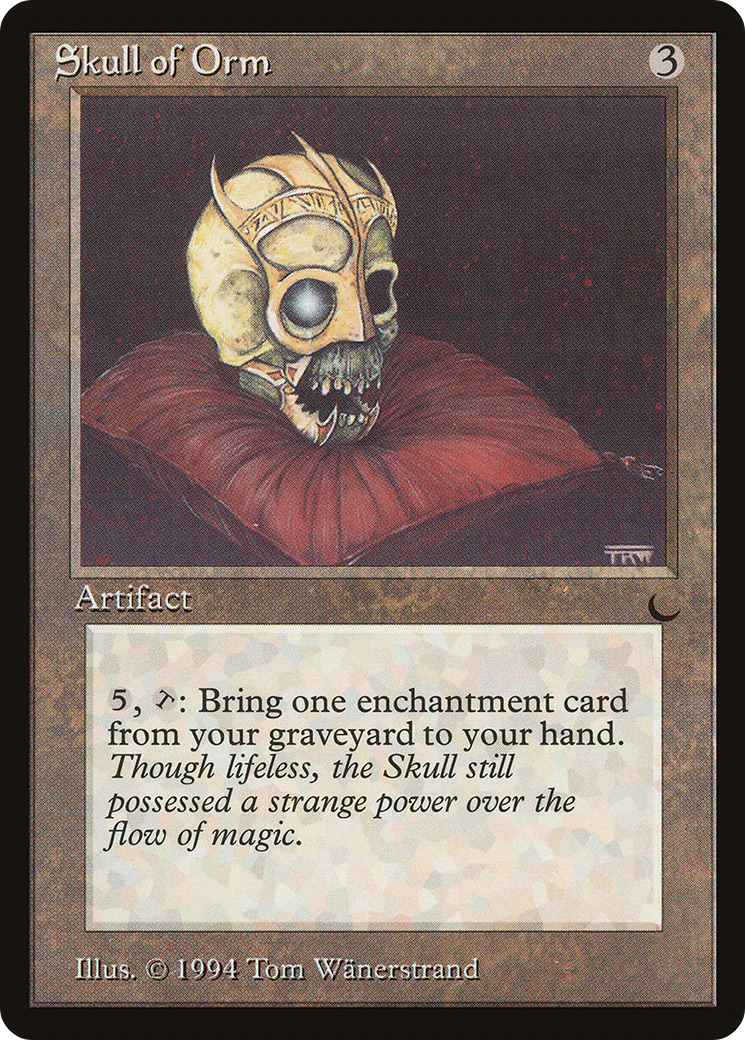 Skull of Orm (DRK-109) [Oldschool] The Dark MTG Single Wizards of the Coast