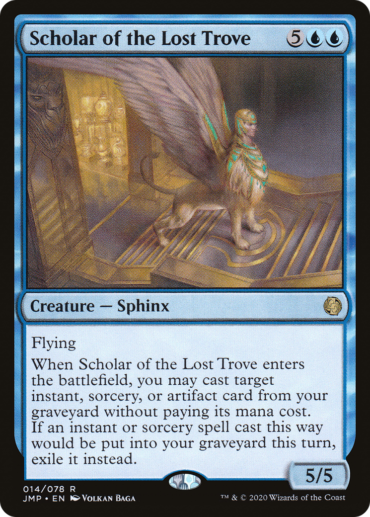 Scholar of the Lost Trove (JMP-014) [Jumpstart] MTG Single Wizards of the Coast