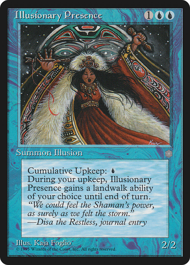 Illusionary Presence (ICE-) [Ice Age] MTG Single Wizards of the Coast