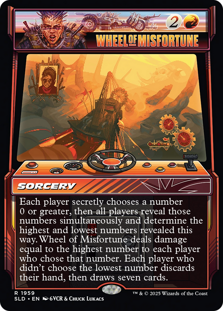 Wheel of Misfortune (SLD-1959) [Secret Lair] Drop MTG Single Wizards of the Coast