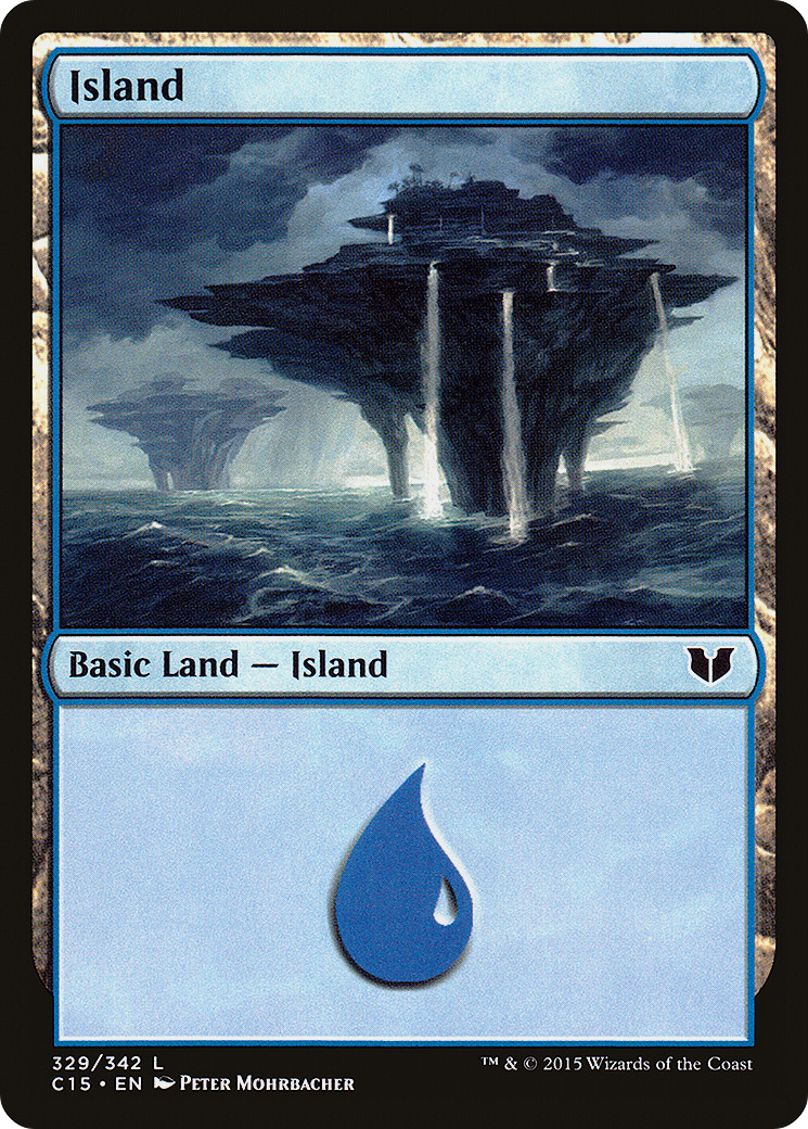 Island (C15-329) [Commander 2015] MTG Single Wizards of the Coast