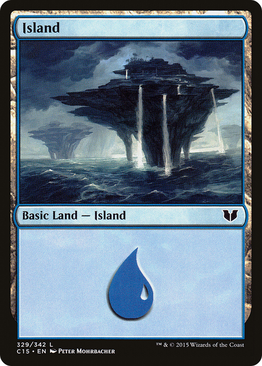 Island (C15-329) [Commander 2015] MTG Single Wizards of the Coast