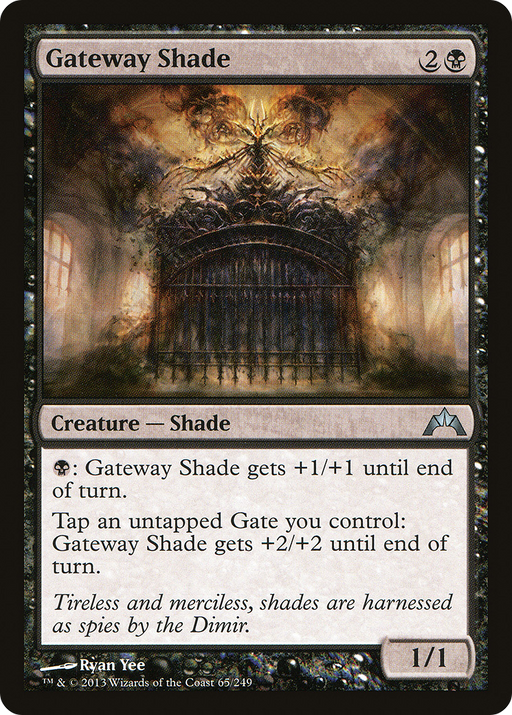 Gateway Shade (GTC-065) [Gatecrash] MTG Single Wizards of the Coast