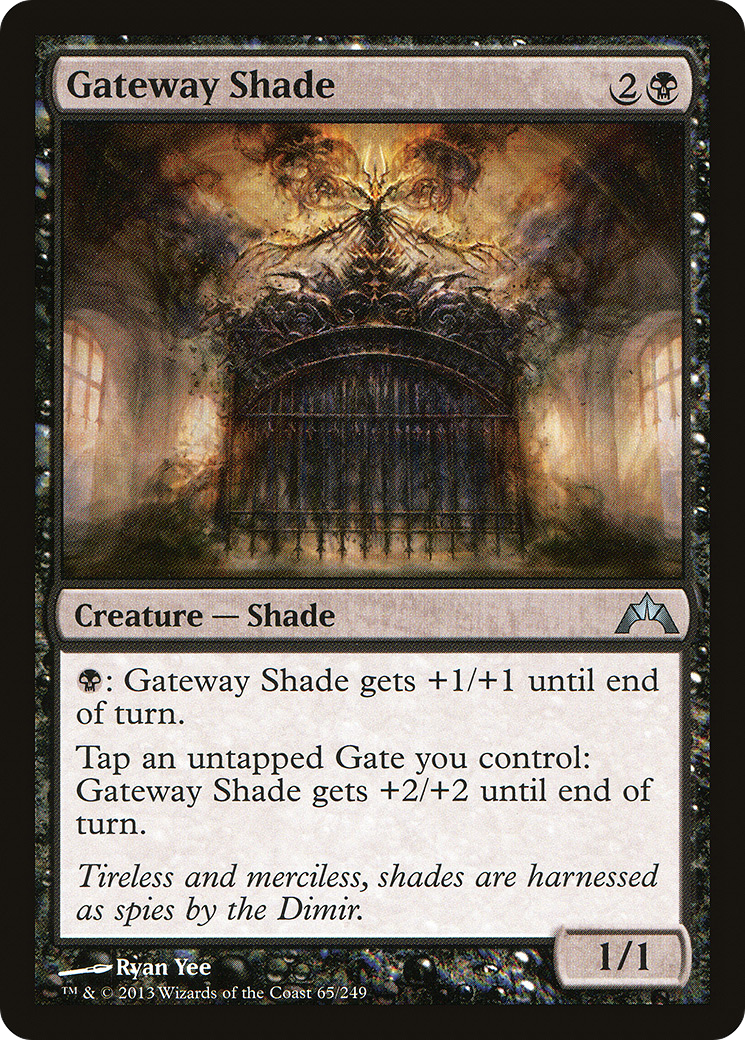 Gateway Shade (GTC-065) [Gatecrash] Foil MTG Single Wizards of the Coast