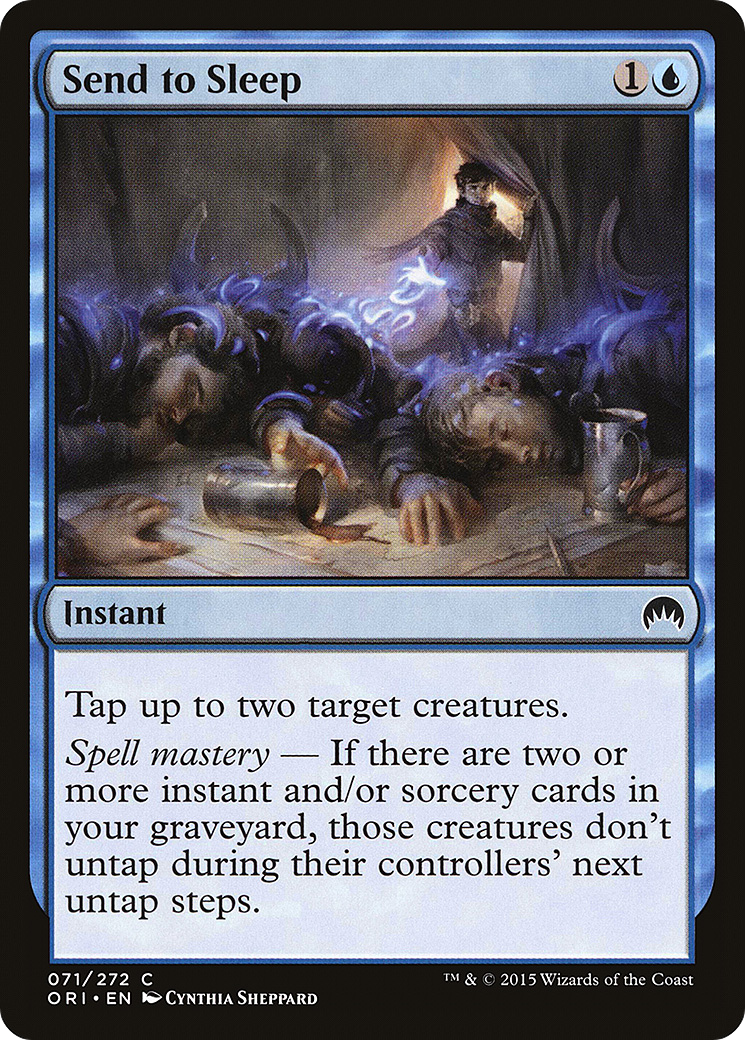 Send to Sleep (ORI-071) [Magic Origins] Foil MTG Single Wizards of the Coast