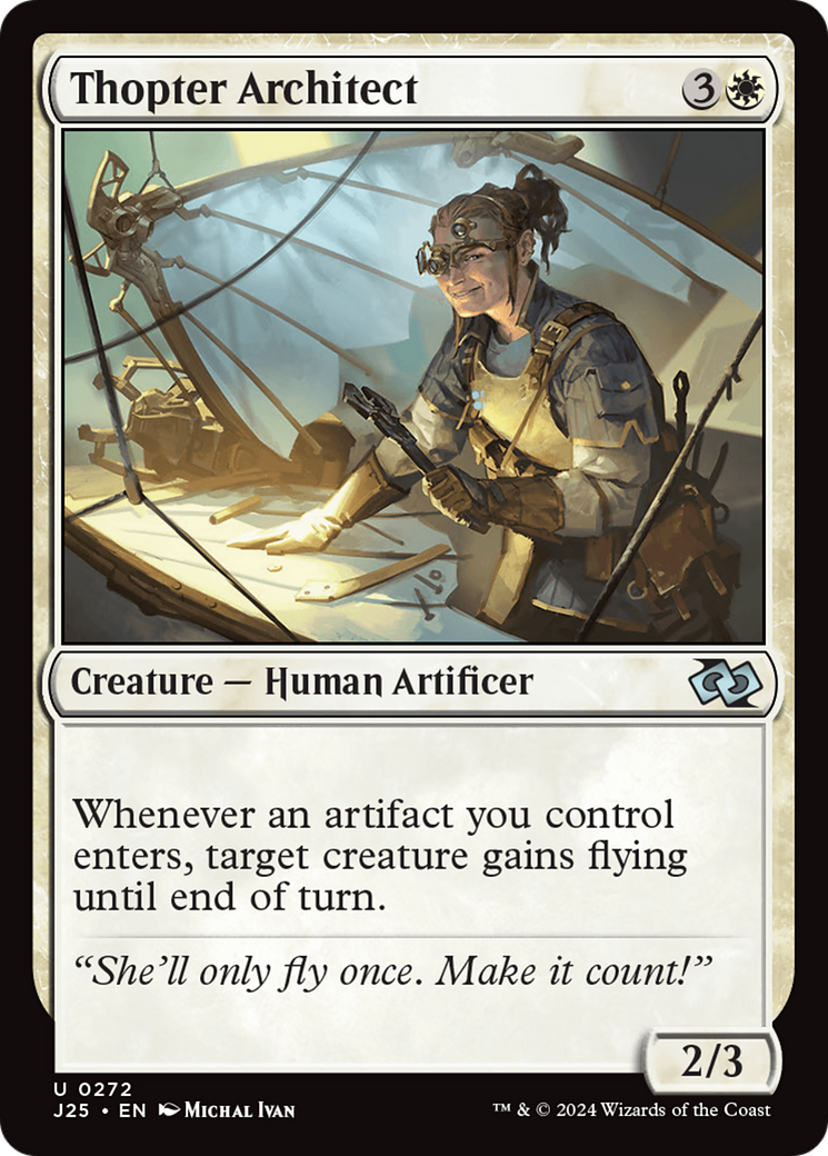 Thopter Architect (J25-272) [Foundations Jumpstart] MTG Single Wizards of the Coast