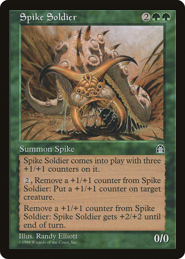 Spike Soldier (STH-119) [Stronghold] MTG Single Magic: The Gathering