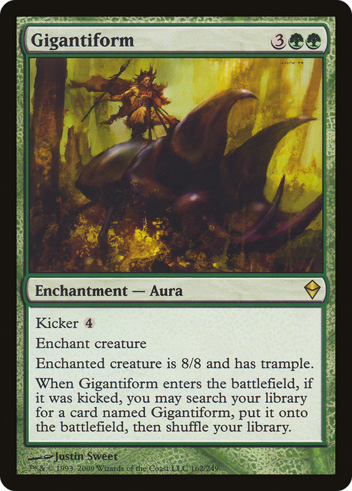 Gigantiform (ZEN-162) [Zendikar] MTG Single Wizards of the Coast