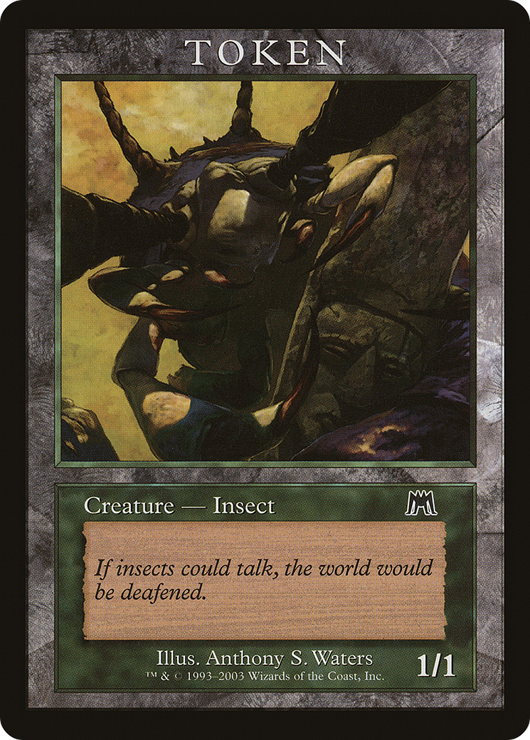 Insect Token (ONS) (MPRP-) [Misc] Magic Player Rewards 2003 MTG Single Wizards of the Coast