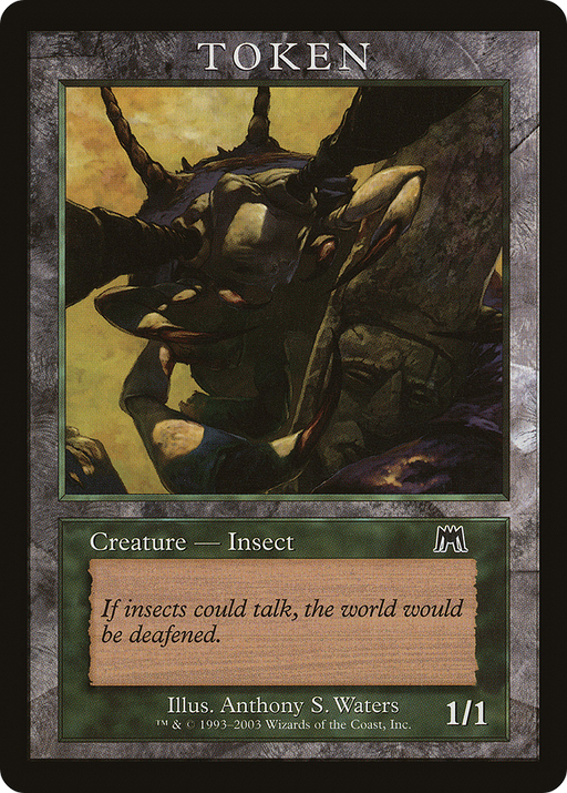 Insect Token (ONS) (MPRP-) [Misc] Magic Player Rewards 2003 MTG Single Wizards of the Coast