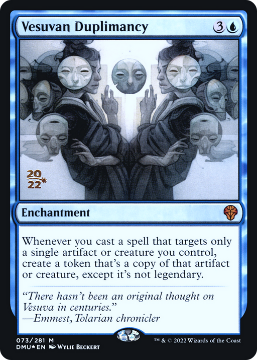 Vesuvan Duplimancy (PRE-073) [Dominaria United Promos] Foil MTG Single Wizards of the Coast