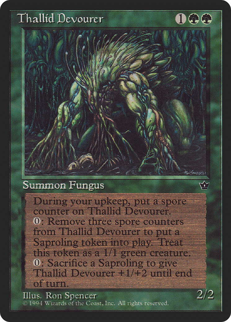 Thallid Devourer (FEM-075) [Fallen Empires] MTG Single Wizards of the Coast