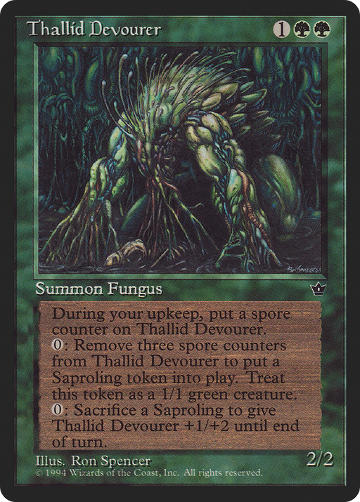 Thallid Devourer (FEM-075) [Fallen Empires] MTG Single Wizards of the Coast