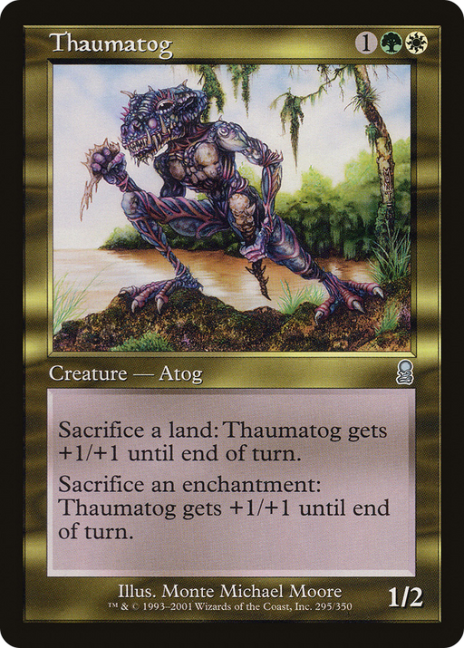Thaumatog (ODY-295) [Odyssey] MTG Single Wizards of the Coast