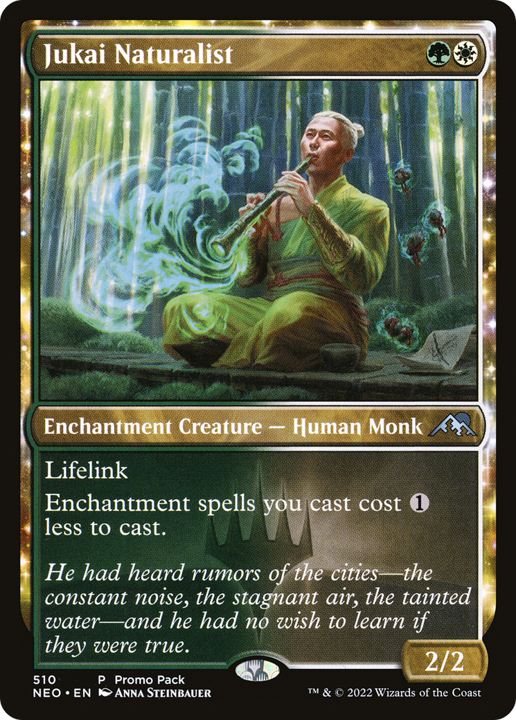 Jukai Naturalist (PPNEO-510) [Kamigawa: Neon Dynasty] Foil MTG Single Wizards of the Coast