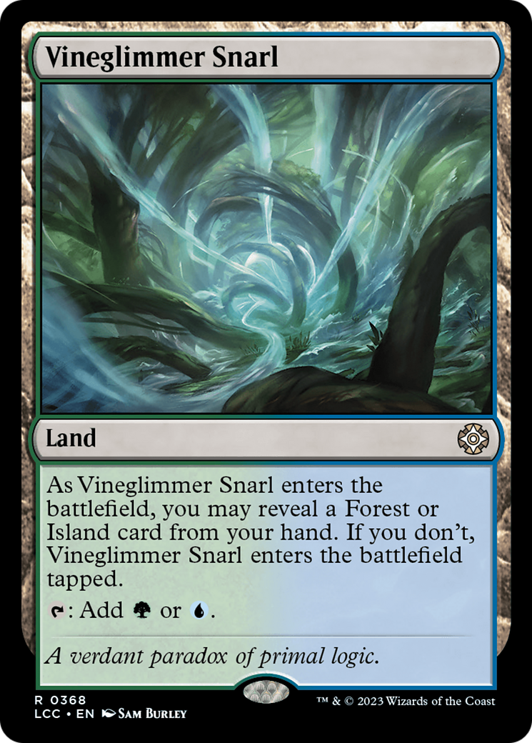 Vineglimmer Snarl (LCC-368) [The Lost Caverns of Ixalan Commander] MTG Single Wizards of the Coast