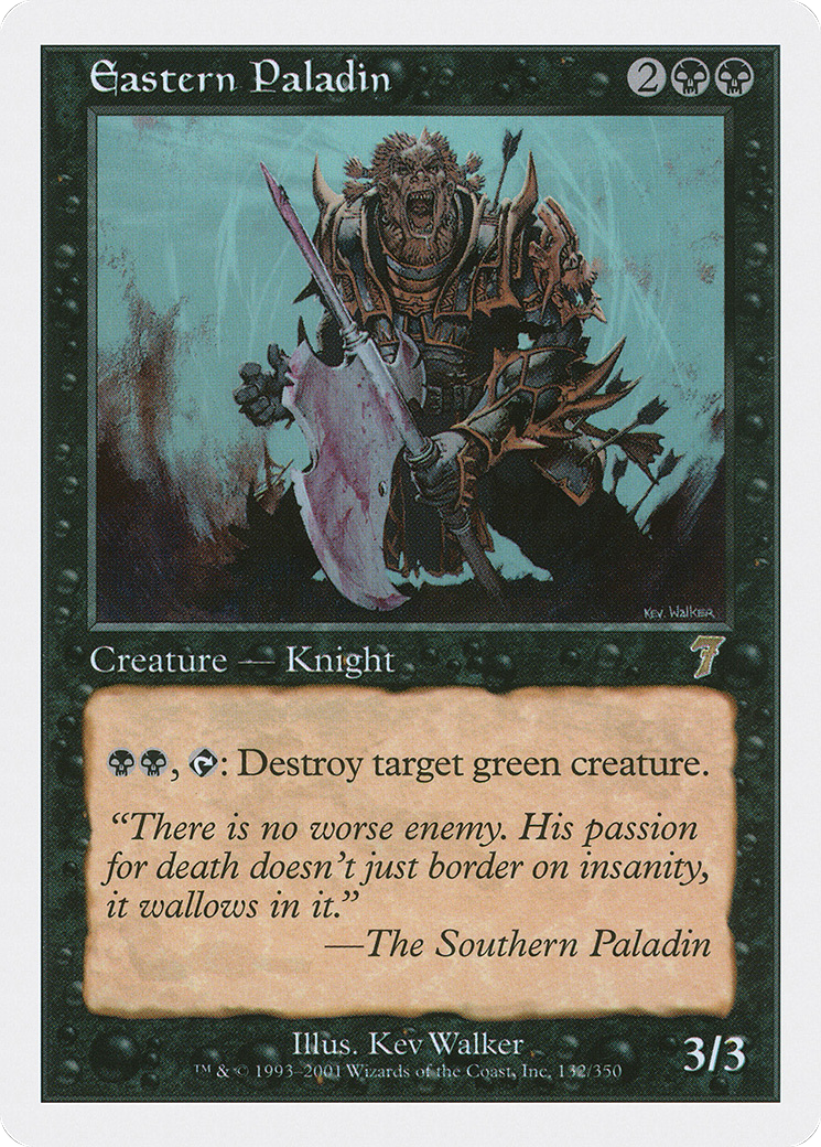 Eastern Paladin (7ED-132) [7th Edition] Foil MTG Single Wizards of the Coast