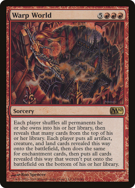 Warp World (M10-163) [Magic 2010] MTG Single Wizards of the Coast