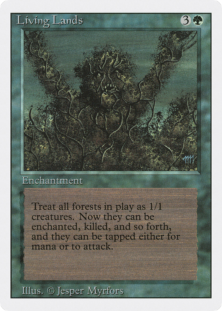 Living Lands (3ED-210) [Revised Edition] MTG Single Wizards of the Coast