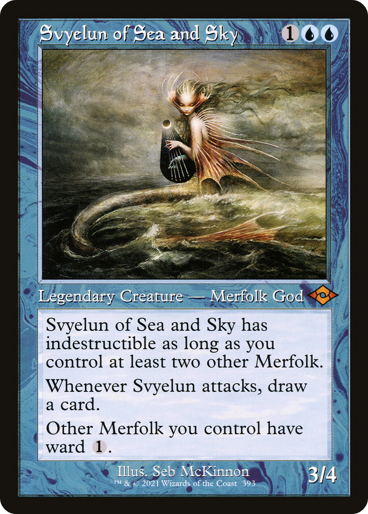 Svyelun of Sea and Sky (MH2-393) [Modern Horizons 2] MTG Single Modern Horizons 2