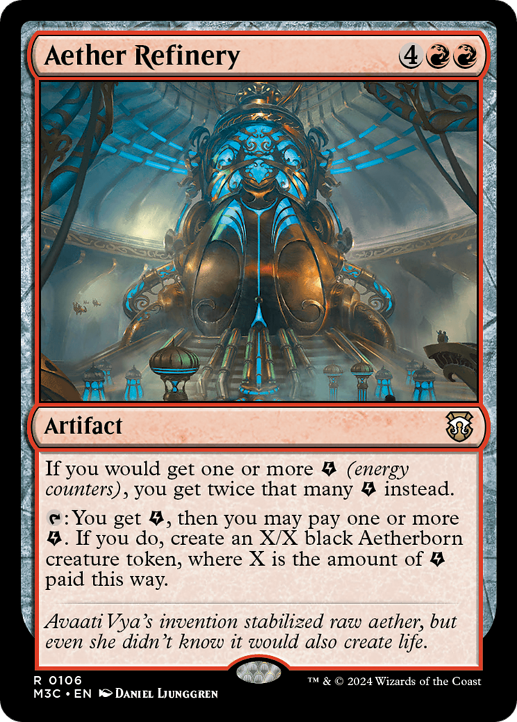 Aether Refinery (M3C-106) [Modern Horizons 3 Commander] MTG Single Wizards of the Coast