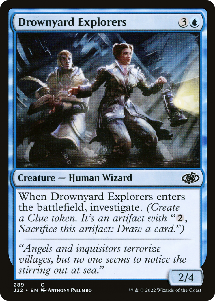 Drownyard Explorers (J22-289) [Jumpstart 2022] MTG Single Wizards of the Coast