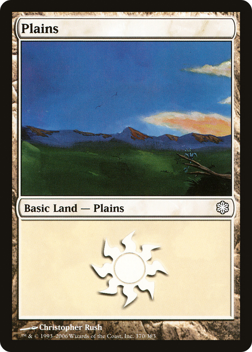 Plains (CTD-370) [Misc] Coldsnap Theme Decks MTG Single Wizards of the Coast