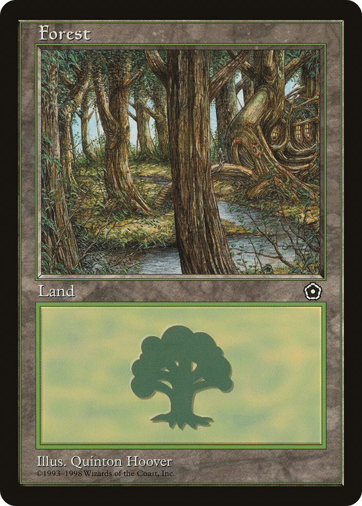 Forest (P02-164) [Misc] Portal Second Age MTG Single Wizards of the Coast