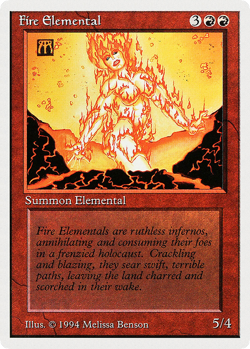Fire Elemental (SUM-149) [Misc] Summer Magic / Edgar MTG Single Wizards of the Coast