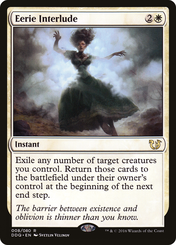Eerie Interlude (DDQ-008) [Misc] Duel Decks: Blessed vs. Cursed MTG Single Wizards of the Coast