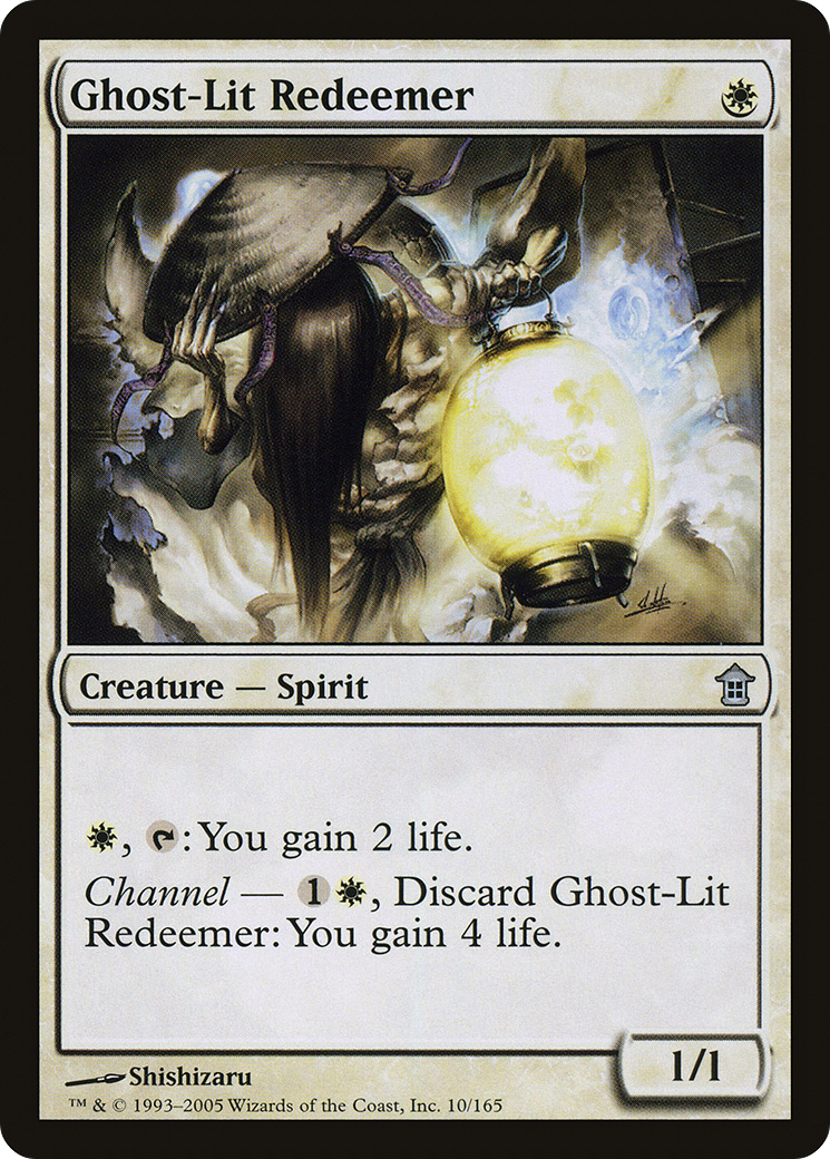 Ghost-Lit Redeemer (SOK-010) [Saviors of Kamigawa] MTG Single Wizards of the Coast