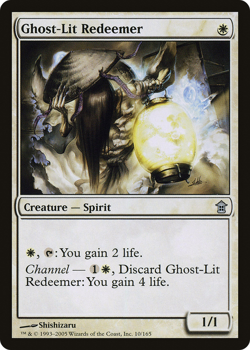 Ghost-Lit Redeemer (SOK-010) [Saviors of Kamigawa] MTG Single Wizards of the Coast