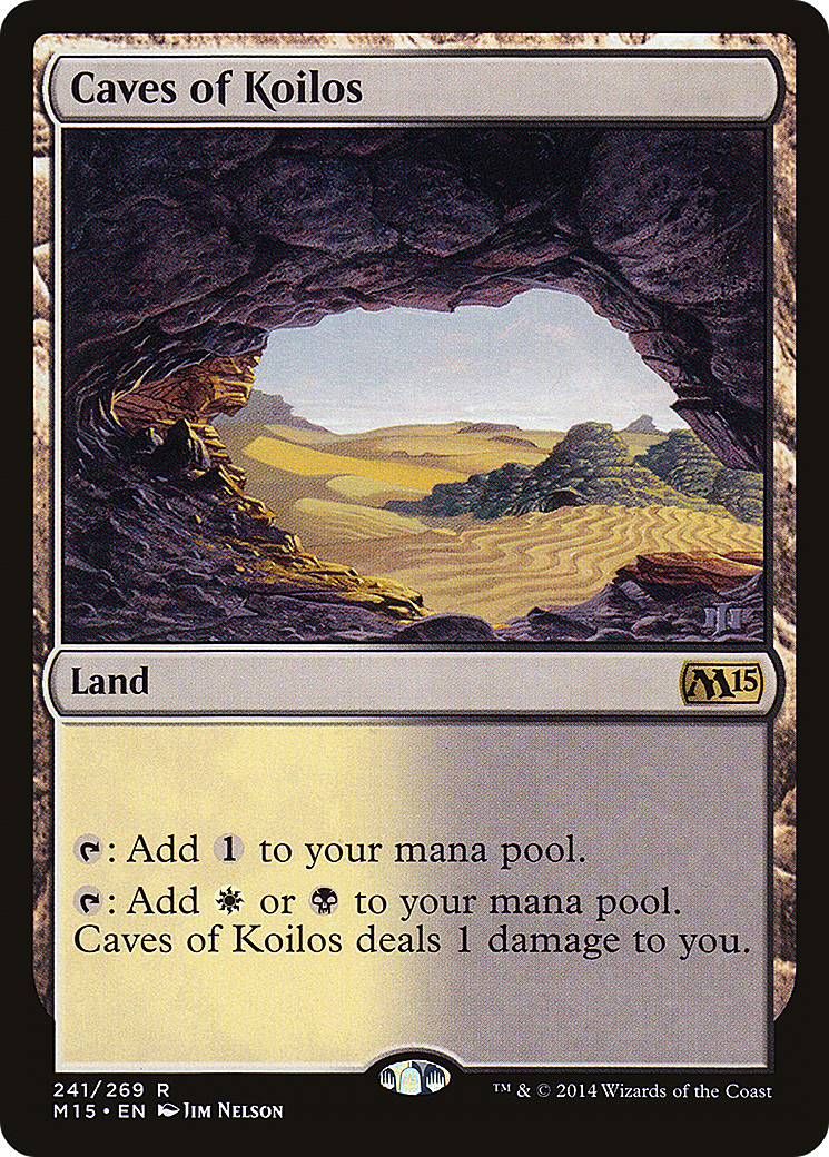 Caves of Koilos (M15-241) [Magic 2015] MTG Single Wizards of the Coast