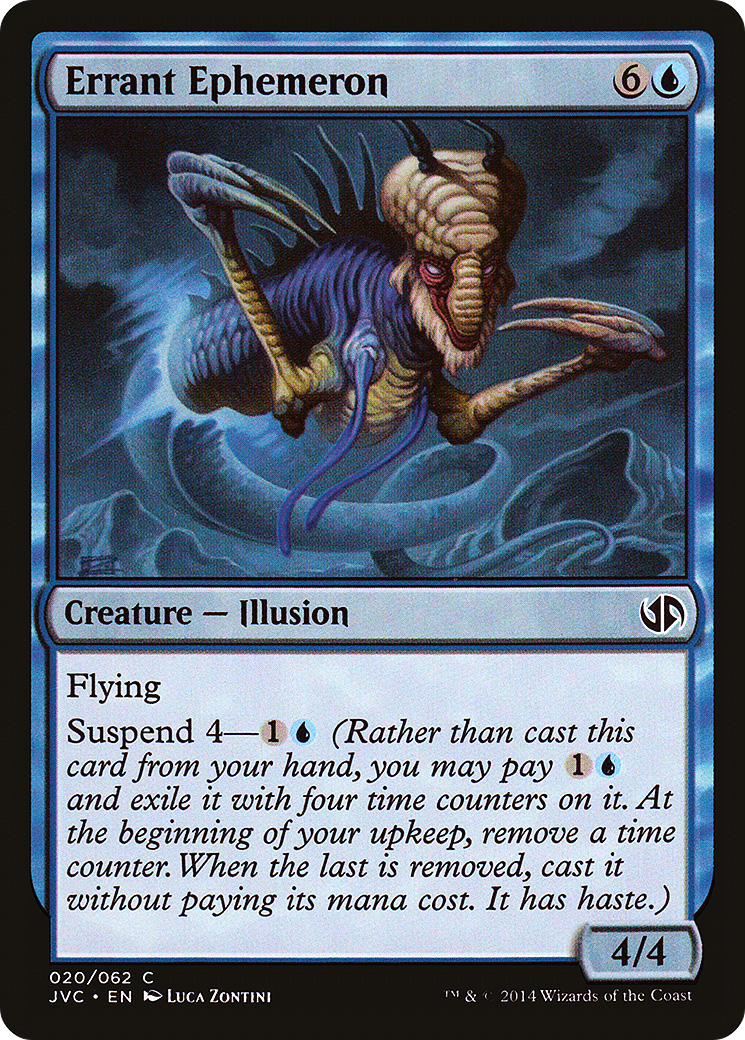 Errant Ephemeron (DD3-020) [Misc] Duel Decks Anthology: Jace vs. Chandra MTG Single Wizards of the Coast
