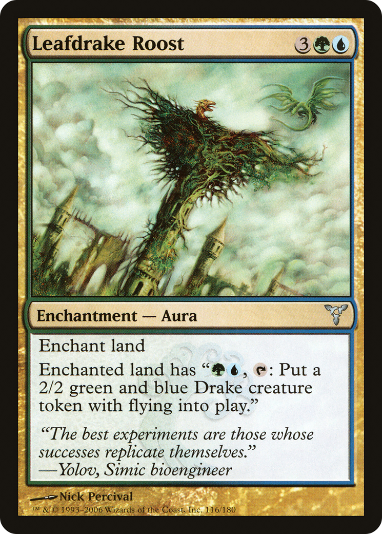 Leafdrake Roost (DIS-116) [Dissension] MTG Single Wizards of the Coast