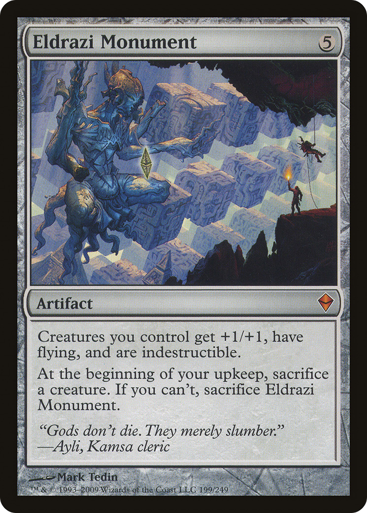 Eldrazi Monument (ZEN-199) [Zendikar] MTG Single Wizards of the Coast