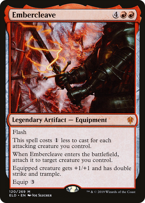 Embercleave (ELD-120) [Throne of Eldraine] MTG Single Wizards of the Coast