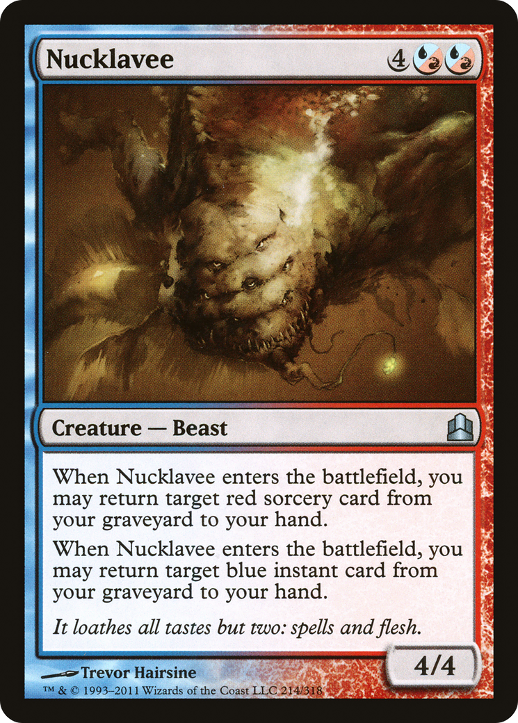 Nucklavee (CMD-214) [Commander 2011] MTG Single Wizards of the Coast