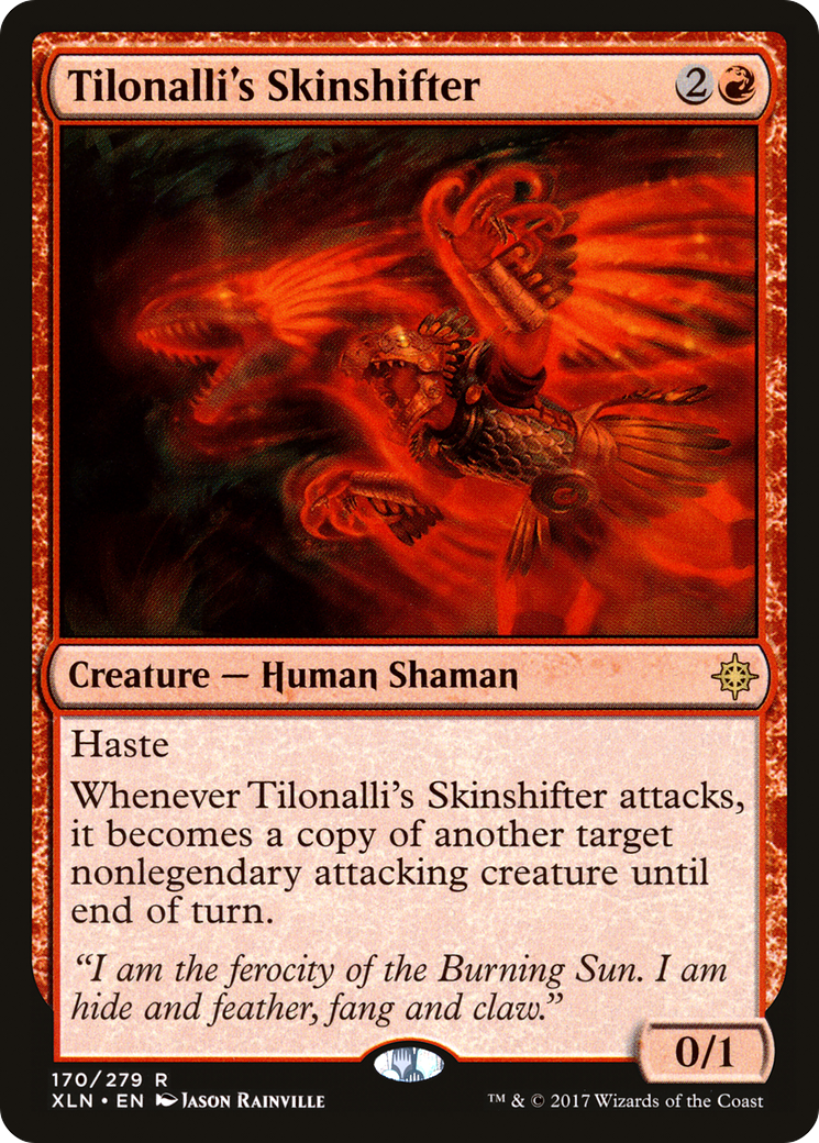 Tilonalli's Skinshifter (XLN-170) [Ixalan] Foil MTG Single Wizards of the Coast