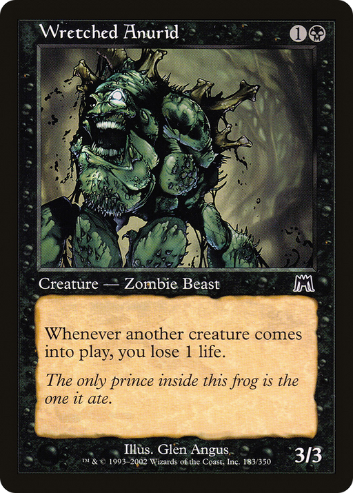 Wretched Anurid (ONS-183) [Onslaught] MTG Single Wizards of the Coast