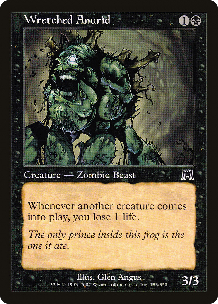 Wretched Anurid (ONS-183) [Onslaught] Foil MTG Single Wizards of the Coast