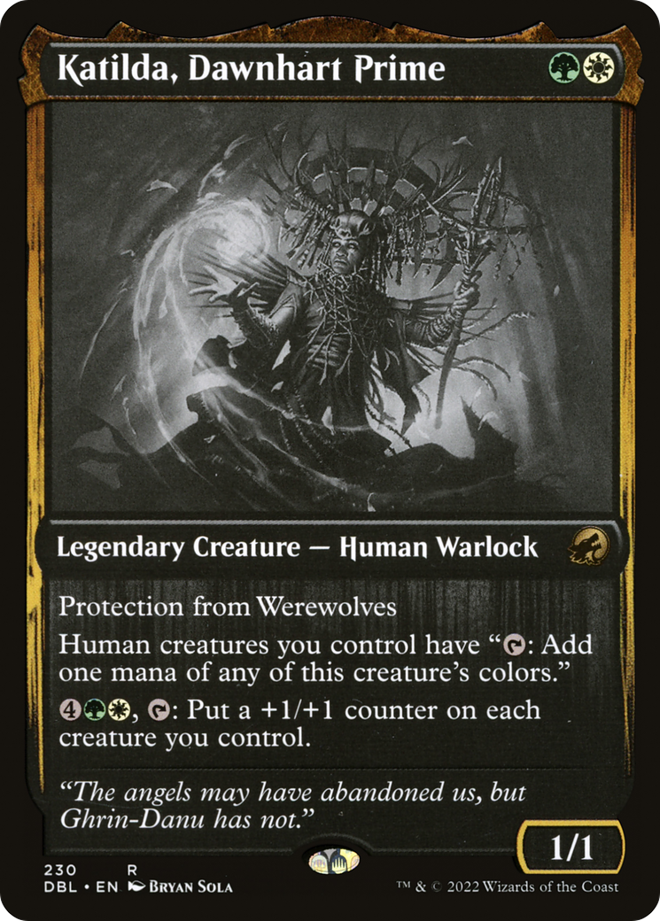 Katilda, Dawnhart Prime (DBL-230) [Innistrad: Double Feature] Foil MTG Single Wizards of the Coast
