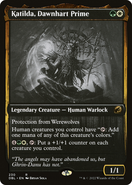 Katilda, Dawnhart Prime (DBL-230) [Innistrad: Double Feature] Foil MTG Single Wizards of the Coast