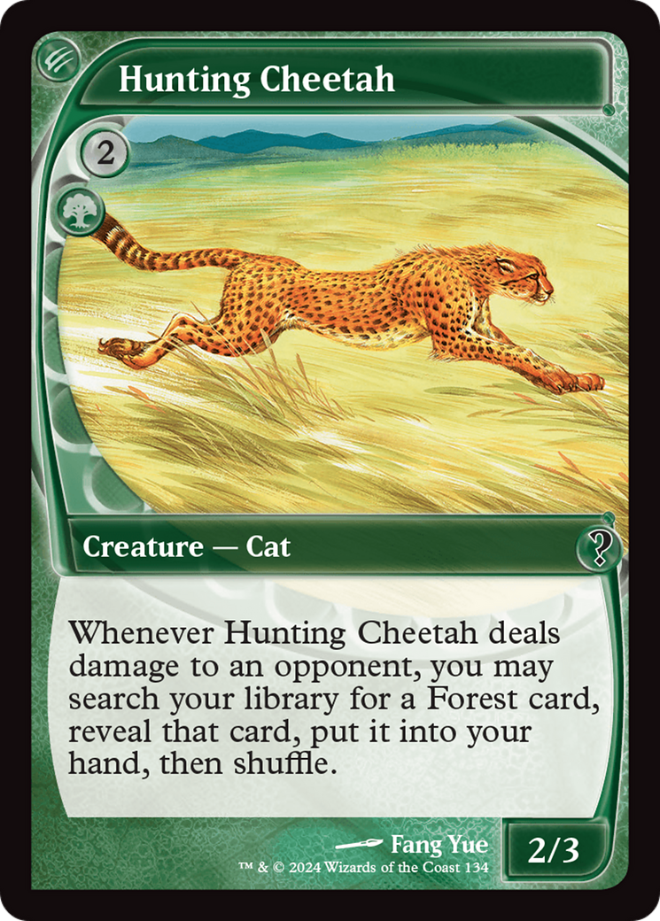 Hunting Cheetah (Future Sight) (MB2-134) [Mystery Booster] Mystery Booster 2 MTG Single Wizards of the Coast