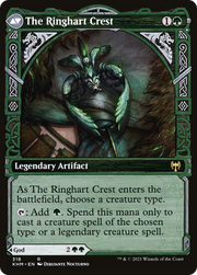 Kolvori, God of Kinship // The Ringhart Crest (KHM-318) [Kaldheim] (Showcase) MTG Single Wizards of the Coast