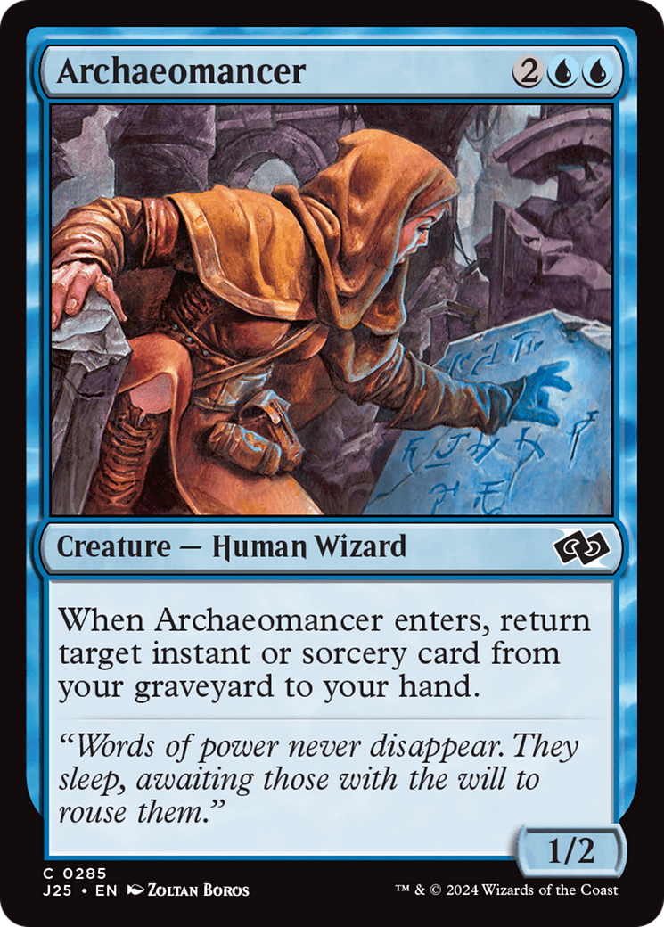 Archaeomancer (J25-285) [Foundations Jumpstart] MTG Single Wizards of the Coast