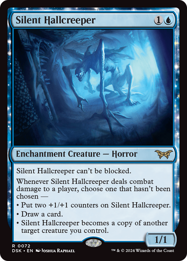 Silent Hallcreeper (DSK-072) [Duskmourn: House of Horror] Foil MTG Single Wizards of the Coast