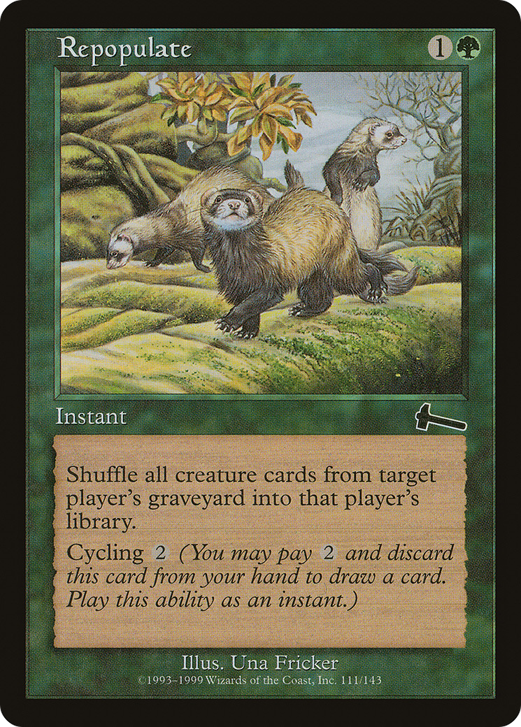 Repopulate (ULG-111) [Urza's Legacy] Foil MTG Single Wizards of the Coast