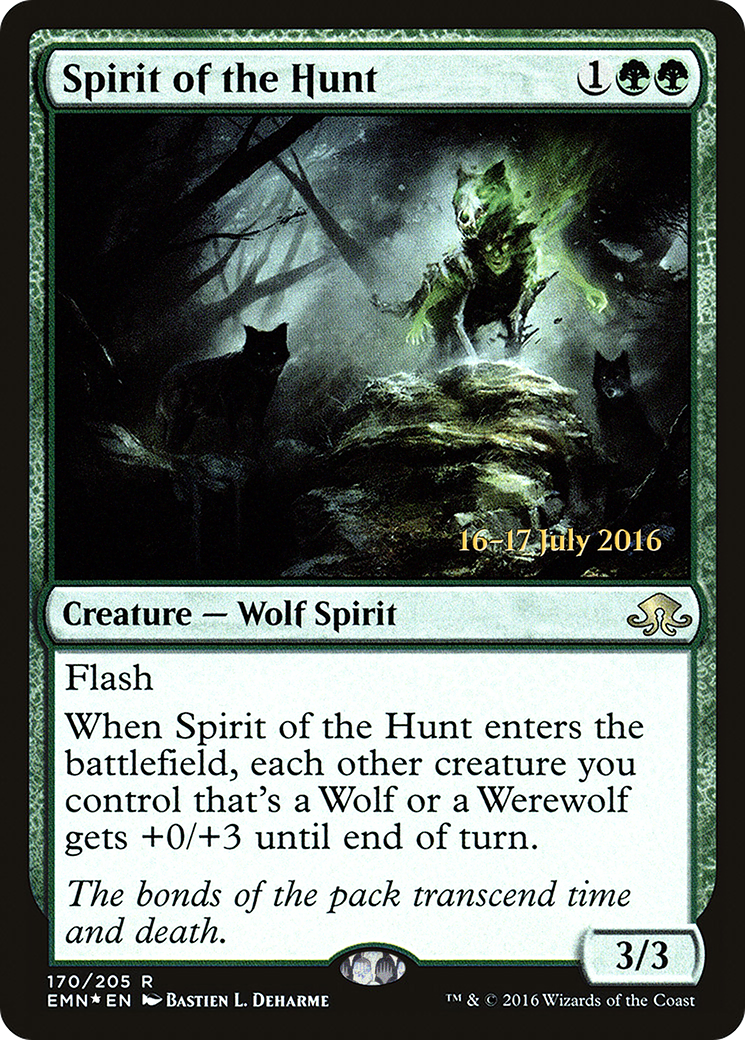 Spirit of the Hunt (PRE-170) [Eldritch Moon Promos] Foil MTG Single Wizards of the Coast