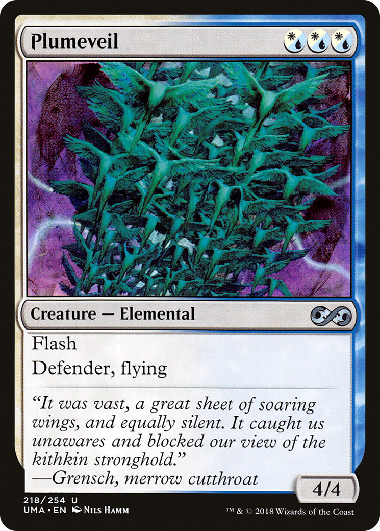 Plumeveil (UMA-218) [Ultimate Masters] Foil MTG Single Wizards of the Coast